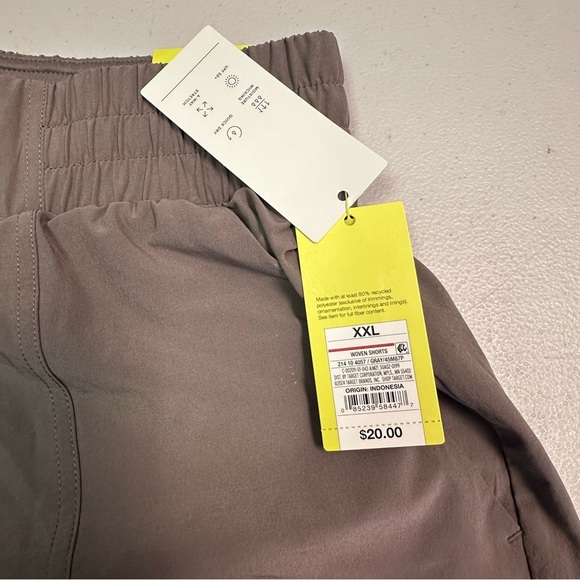 All In Motion | Taupe Athletic Shorts - Picture 2 of 7